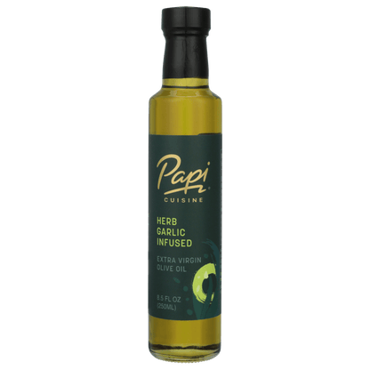 HERB GARLIC INFUSED EXTRA VIRGIN OLIVE OIL