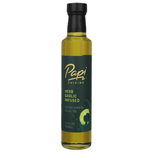 HERB GARLIC INFUSED EXTRA VIRGIN OLIVE OIL