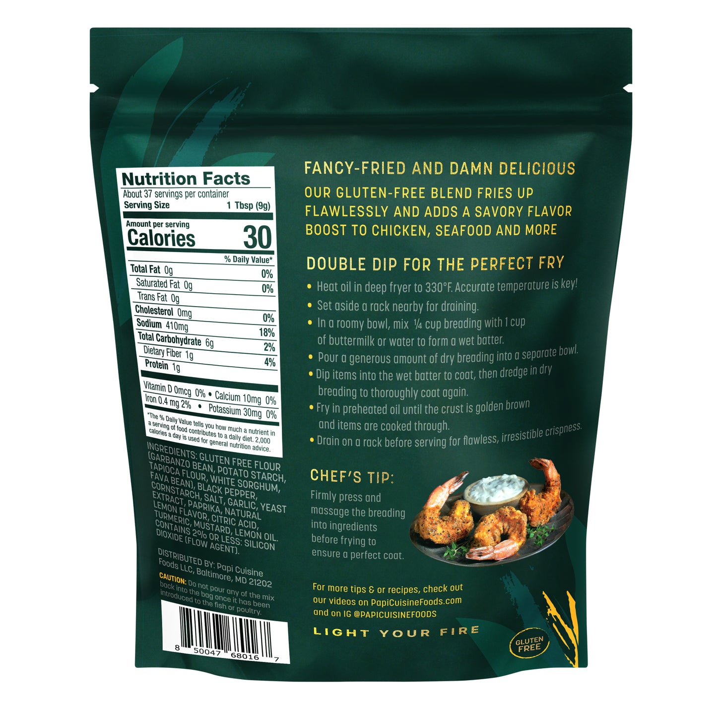 LEMON PEPPER DELUXE BREADING