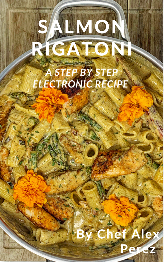 $1 Dollar Sale ❗️ Salmon Rigatoni ( Step By Step Pictured Recipe)